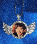 Custom wing necklace